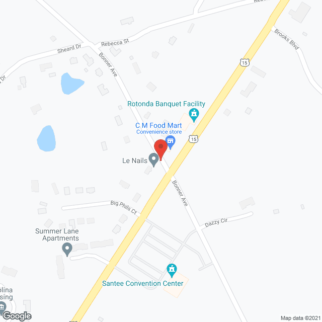 Santee C Resort Inc in google map
