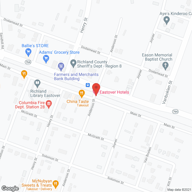 Pinewood Care Home in google map