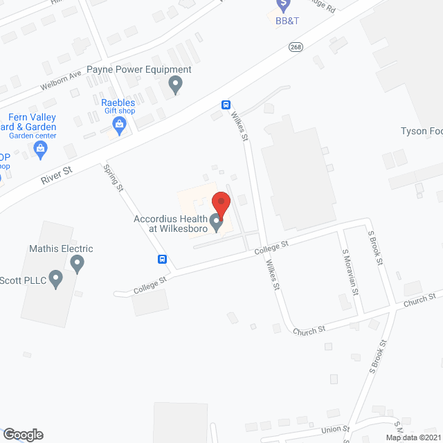 Avante At Wilkesboro in google map