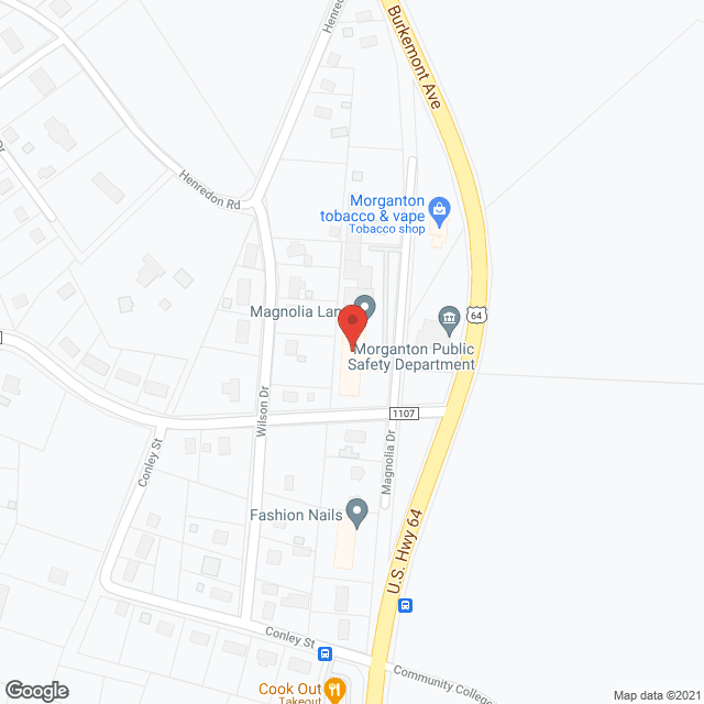 Britthaven of Morganton in google map