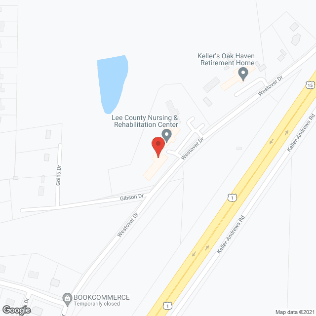 Lee County Nursing and Rehabilitation Center in google map