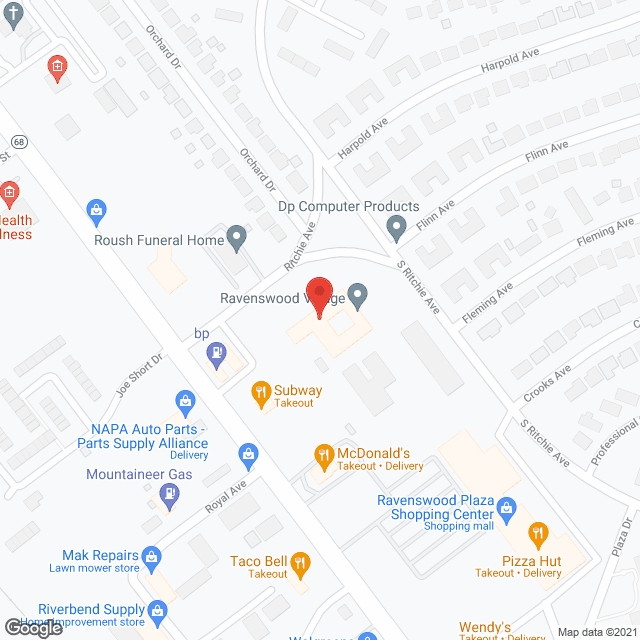 Ravenswood Village Health Ctr in google map