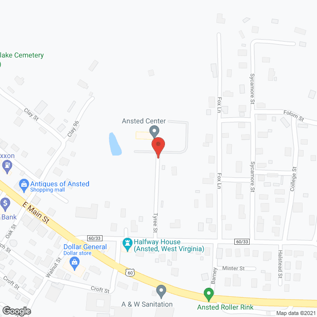 Ansted Center in google map