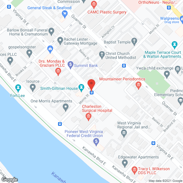 Capital Center in google map
