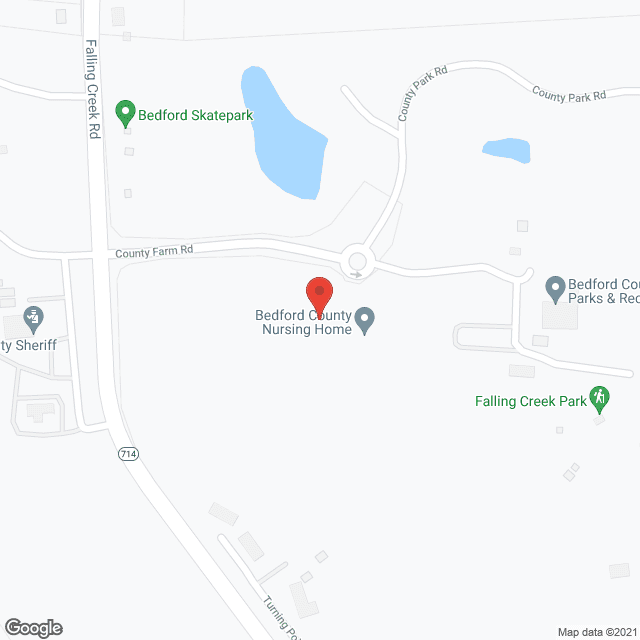 Bedford County Nursing Home in google map