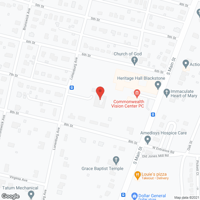 Clay's Assisted Living Facility in google map