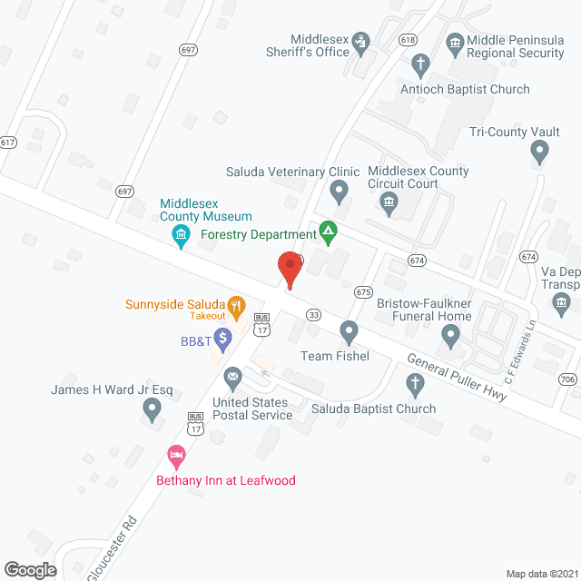 Riverside Convalescent Ctr in google map