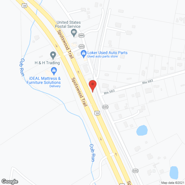 Sunset Ridge Inc in google map