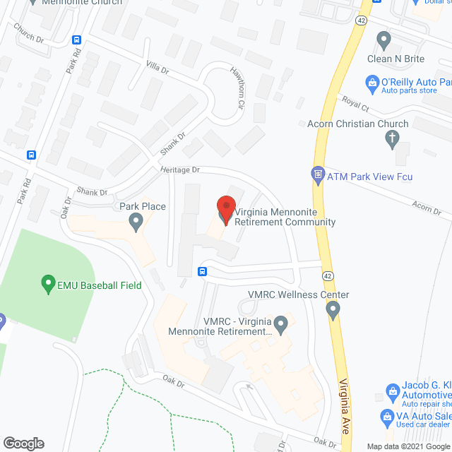 Heritage Haven in google map