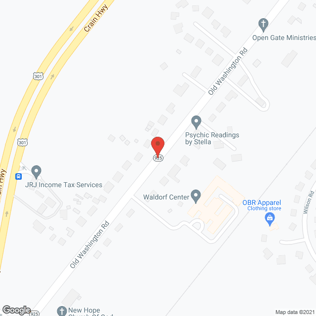 Waldorf Center in google map