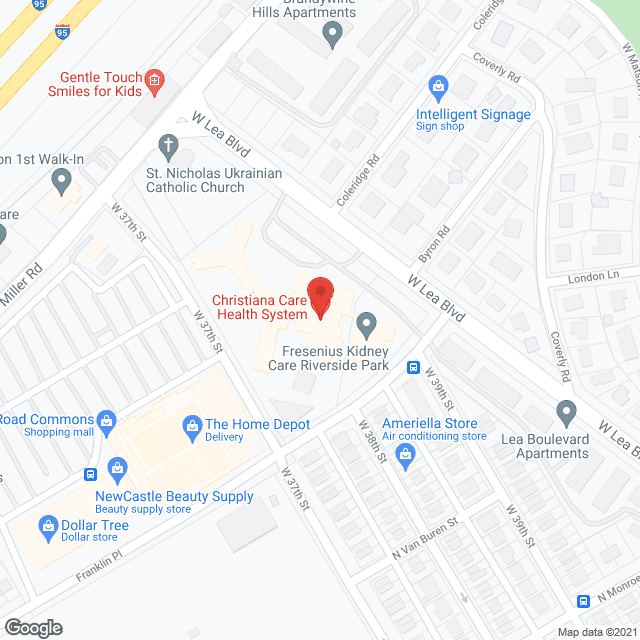 Riverside Healthcare Center - Christiana Care in google map