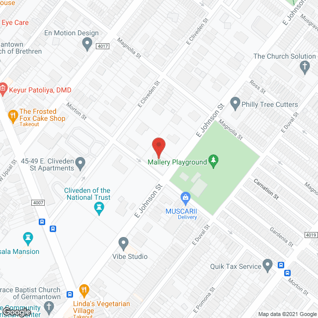 Northwest Center in google map