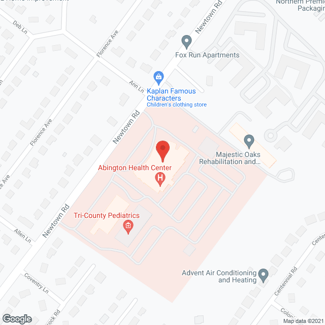 Warminster Hospital in google map