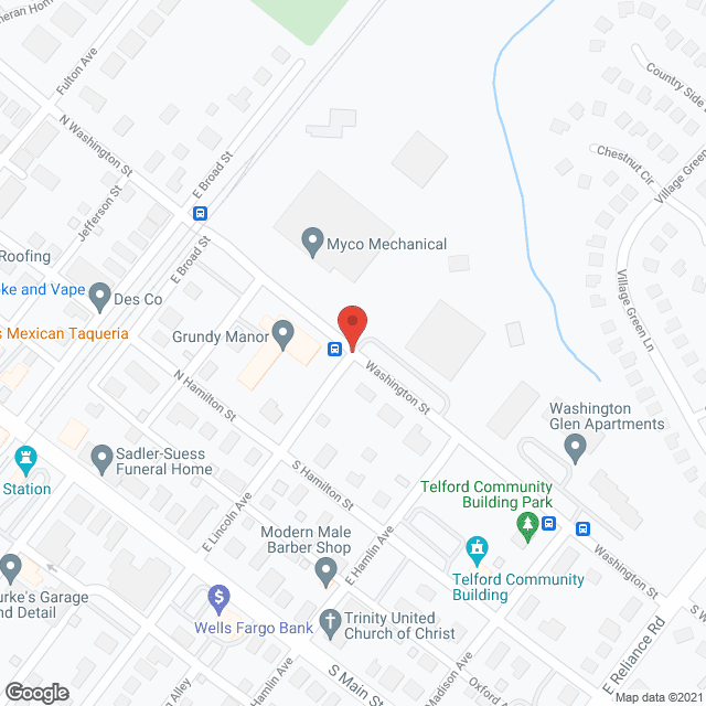 Grundy Manor in google map