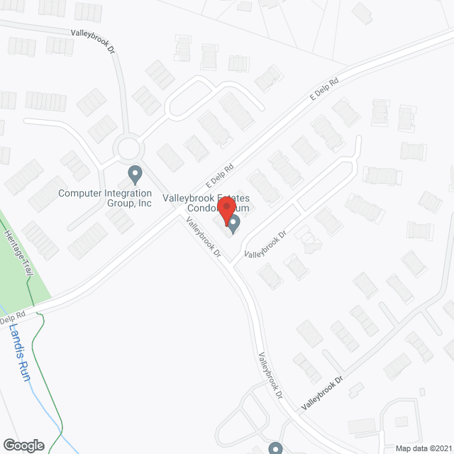 Valleybrook Estates Condo in google map