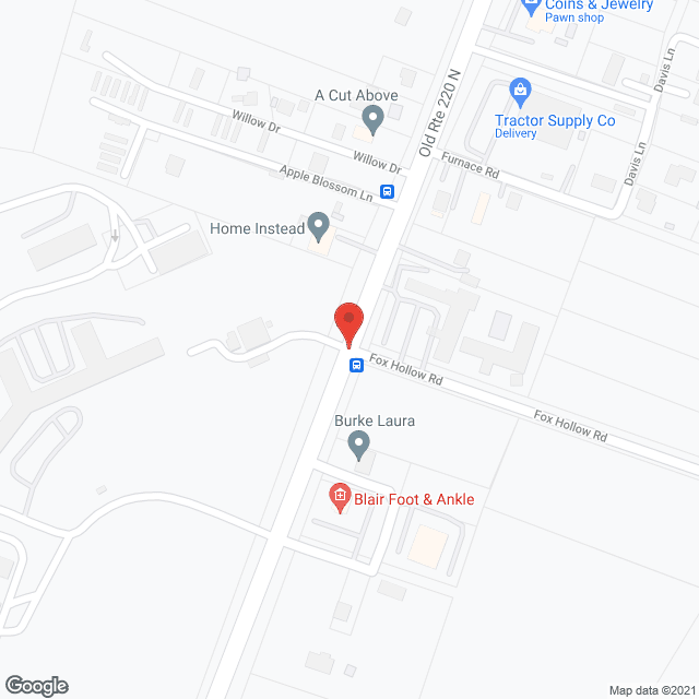 Blair Christian Home in google map