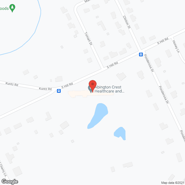 Abington Crest Nursing Ctr in google map