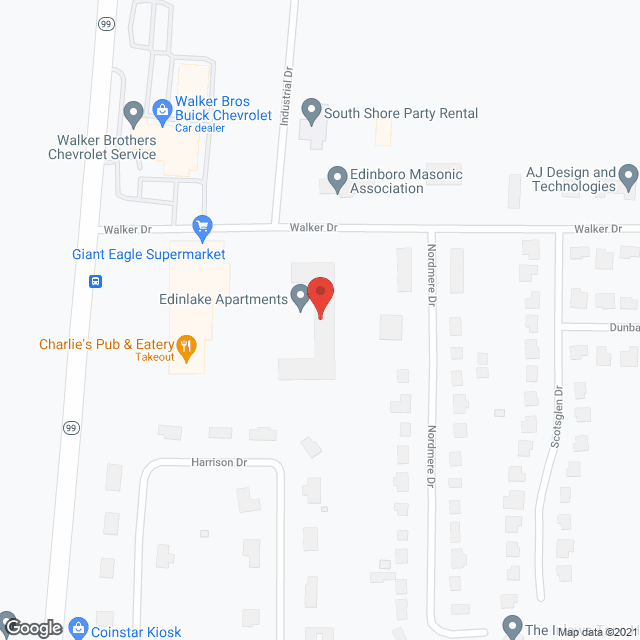Edinlake Apartments in google map