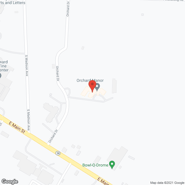 Orchard Manor in google map