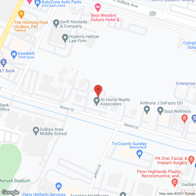 Unicare Health Facilities Inc in google map