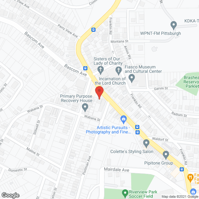 Allen Place in google map