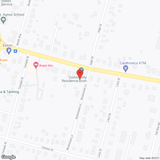 Community Residence-Avon in google map