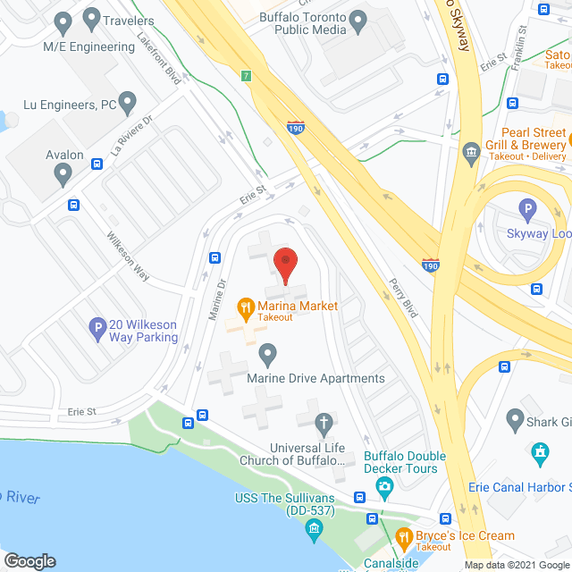 Marine Drive Apartments Inc in google map