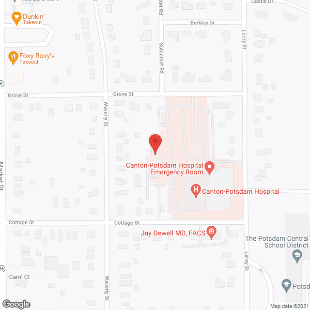 Community Nursing Home in google map