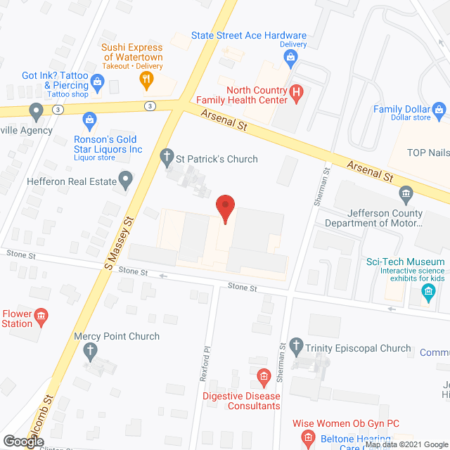 Genesis Healthcare of New York in google map