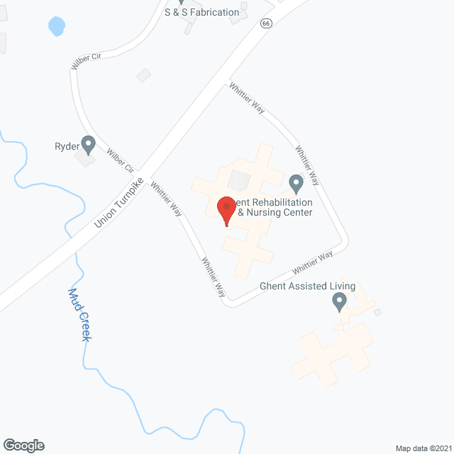 Whittier Rehabilitation and Skilled Nursing Center in google map
