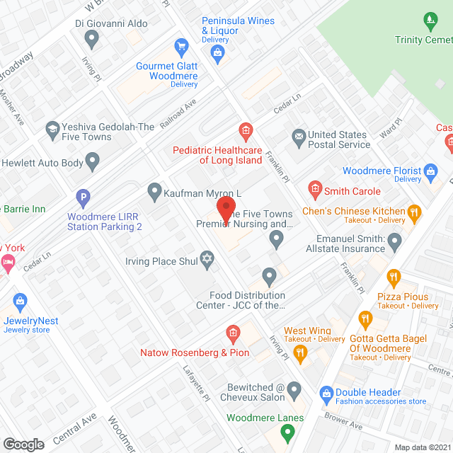 Woodmere Rehabilitation & Health Care Center in google map