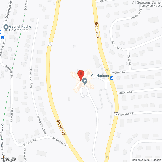 Andrus On Hudson in google map