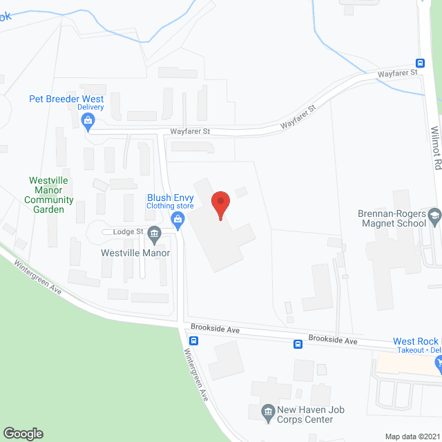 West Rock Health Care Facility in google map