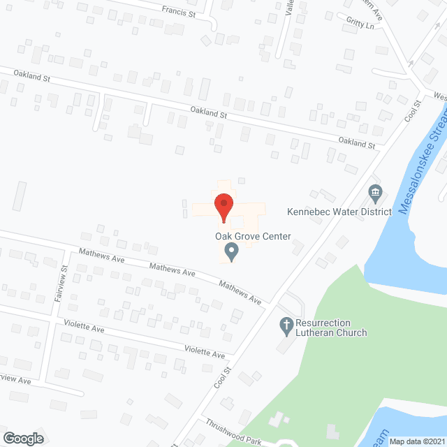 Oak Grove Living and Rehab Ctr in google map