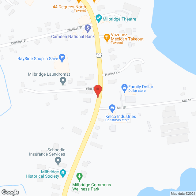 Narraguagus Bay Health Care in google map