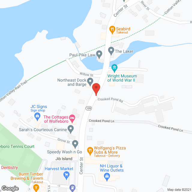 Ledges in google map