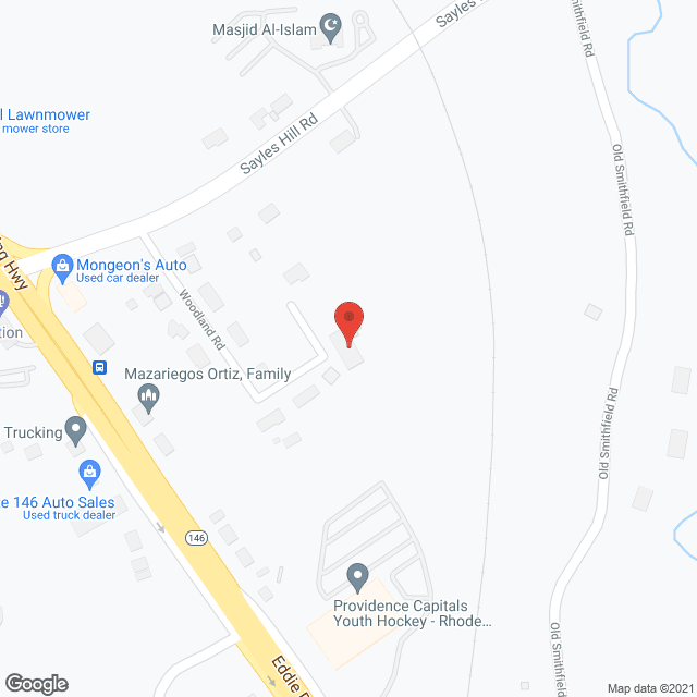 Woodland Convalescent Ctr Inc in google map