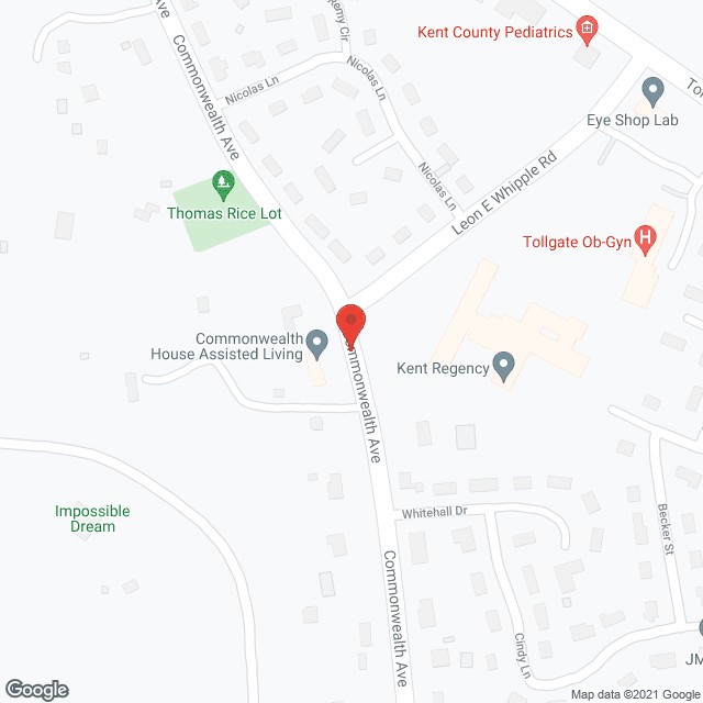 Kent Regency Center in google map