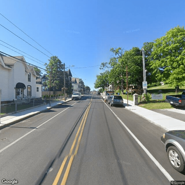 street view of Blackstone Falls