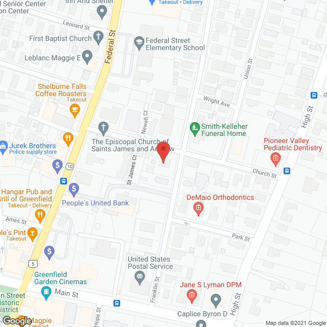 Church Street Home in google map