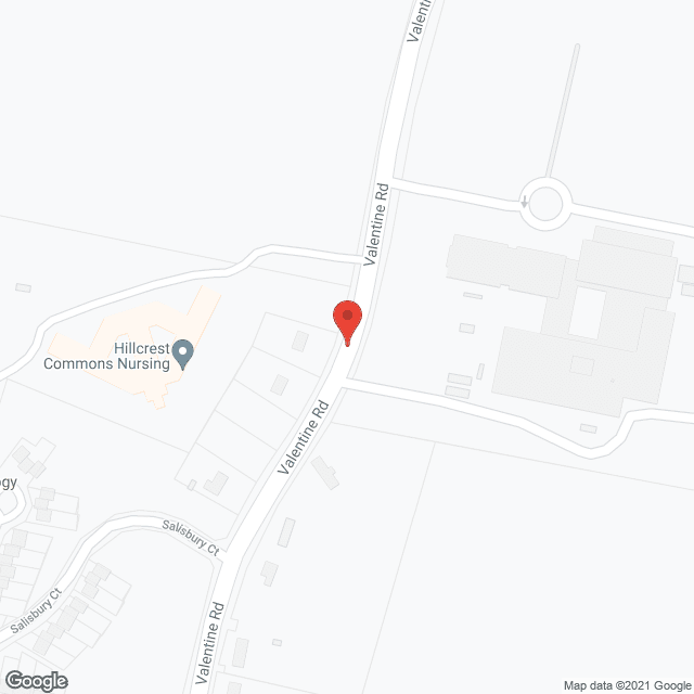 Hillcrest Commons in google map