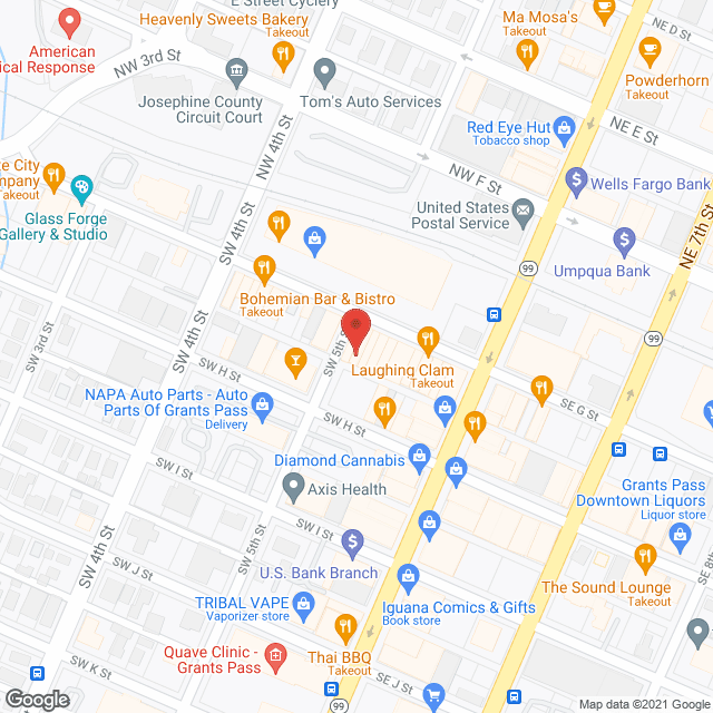 Senior and Disability Svc Office in google map