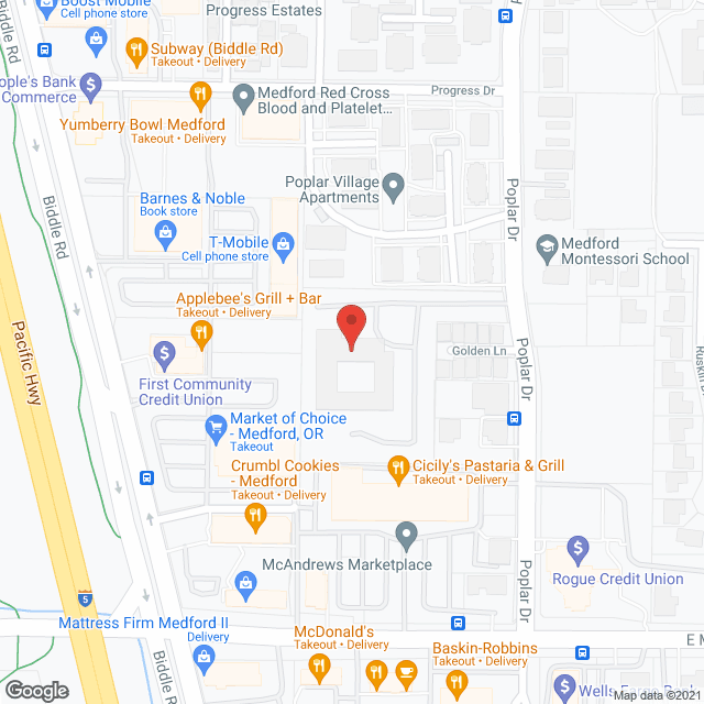 Rogue River Estates in google map