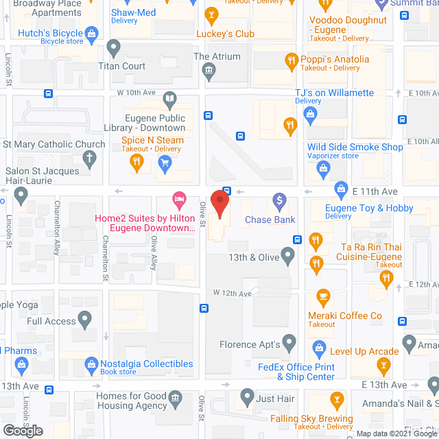 Olive Plaza in google map