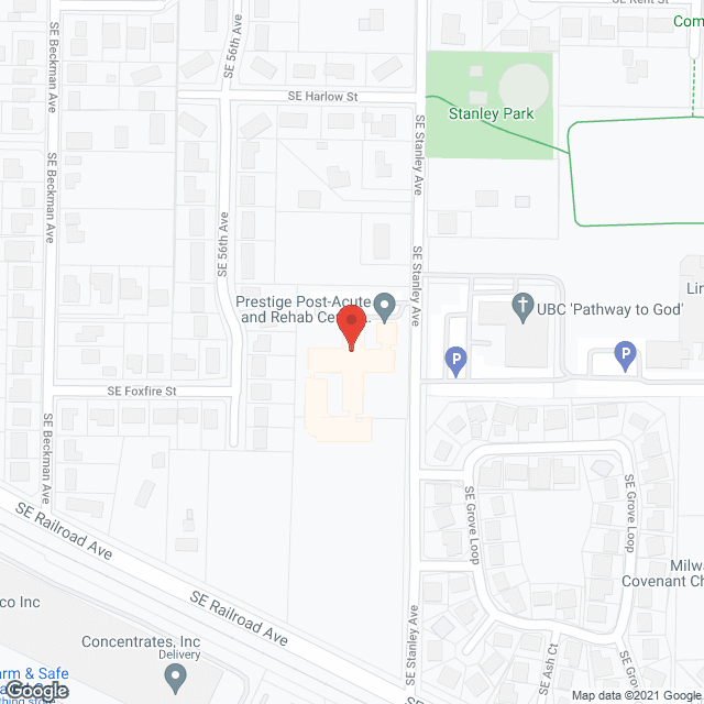 Stanley Post Acute in google map