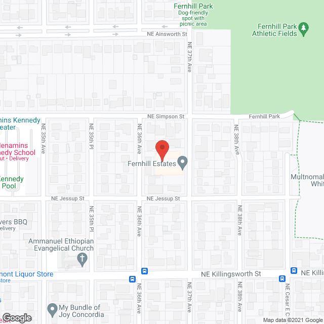 Sapphire at Fernhill in google map