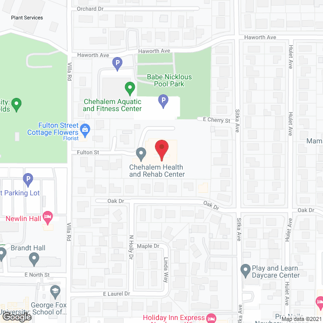 Chehalem Health and Rehabilitation Center in google map