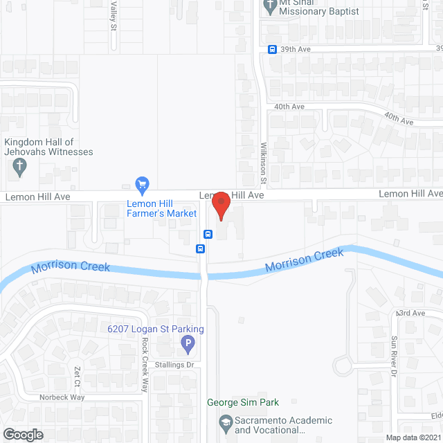 Elder Creek Residential Care in google map