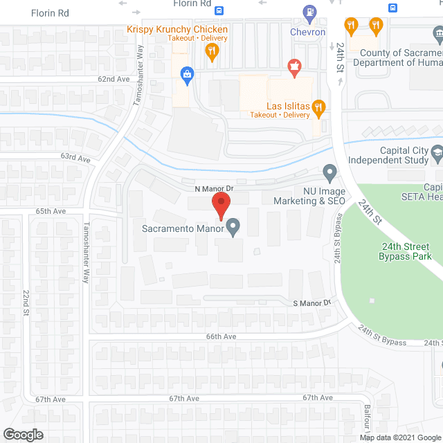 Sacramento Manor Inc in google map