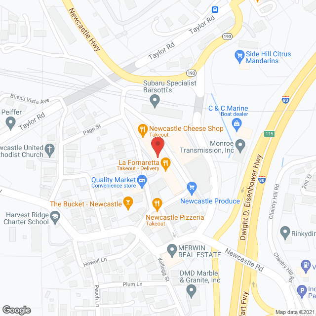 We Care Home Care in google map